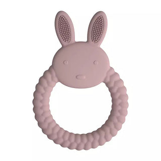 Silicone Bunny Teether - Lavender